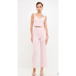 Endless Rose Pink Two-Piece Set